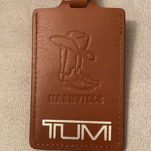 Tumi NASHVILLE Embossed Large Luggage Tag
